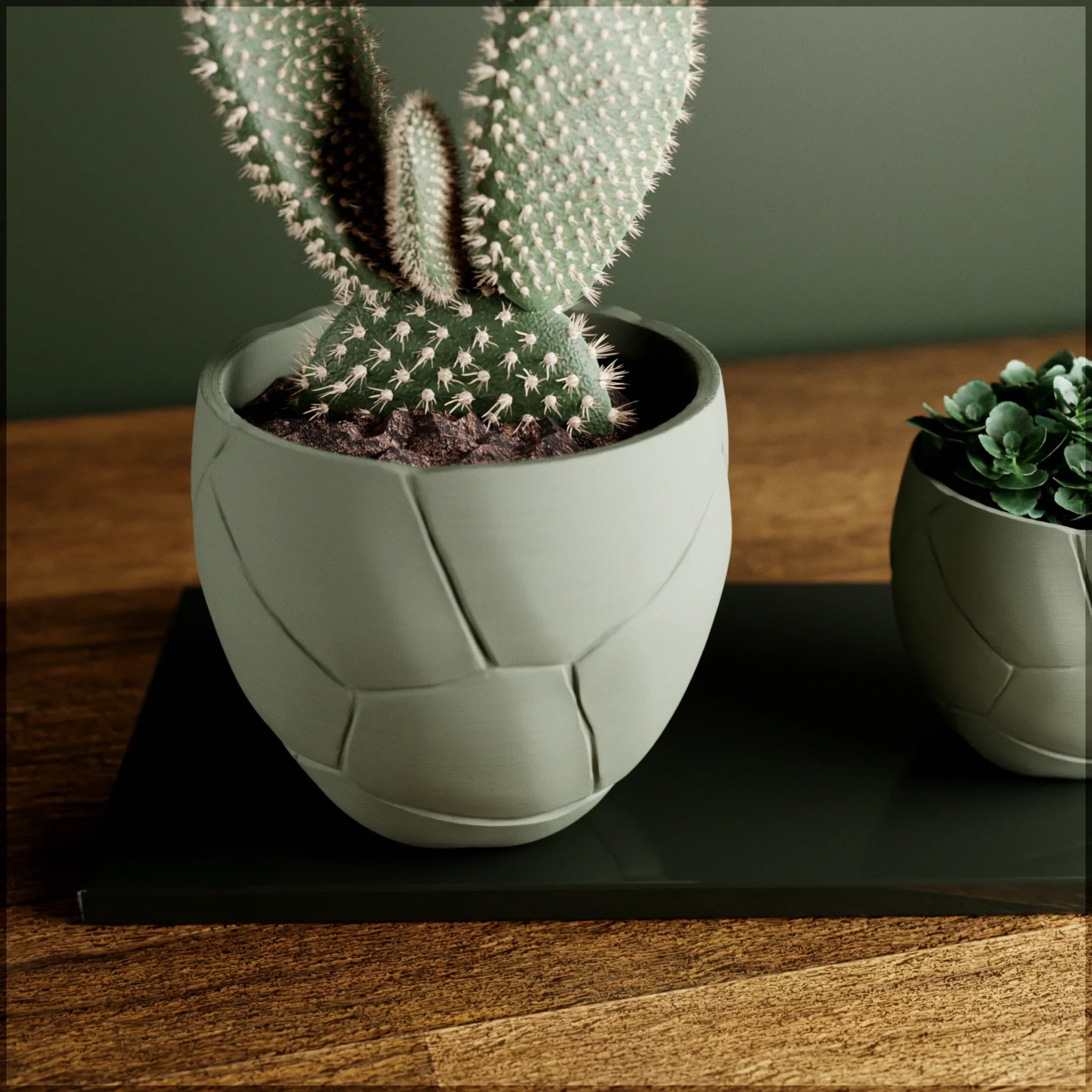 Quake Planter, angled view - House Of Avana