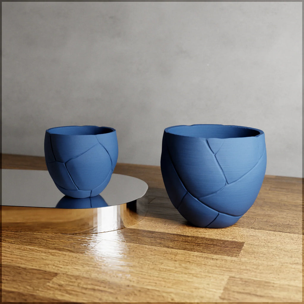 Quake Planter, angled view - House Of Avana