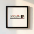 Quality Meats Framed Print