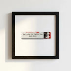 Quality Meats Framed Print