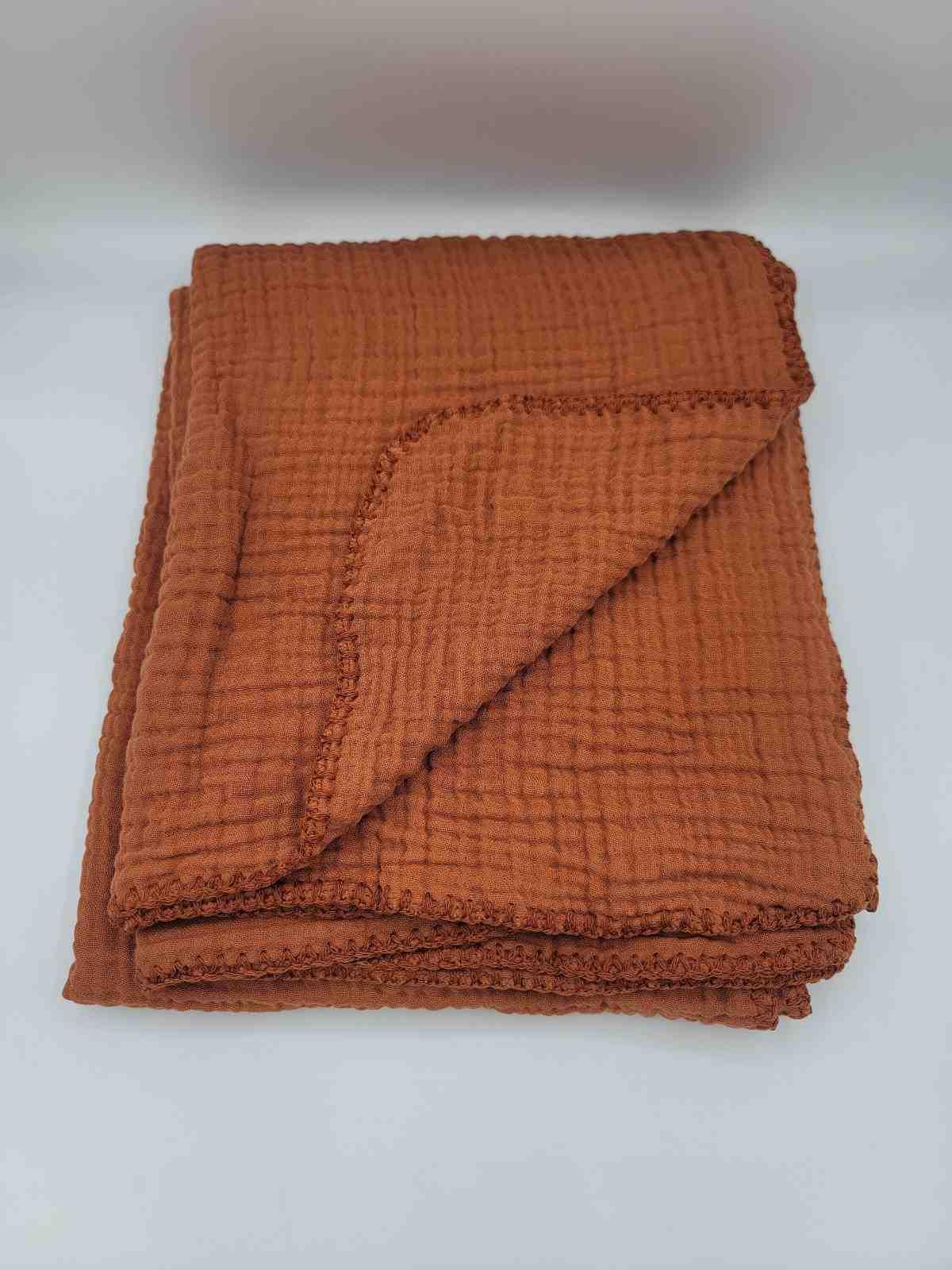 Quilted 4 Layers Muslin Blanket