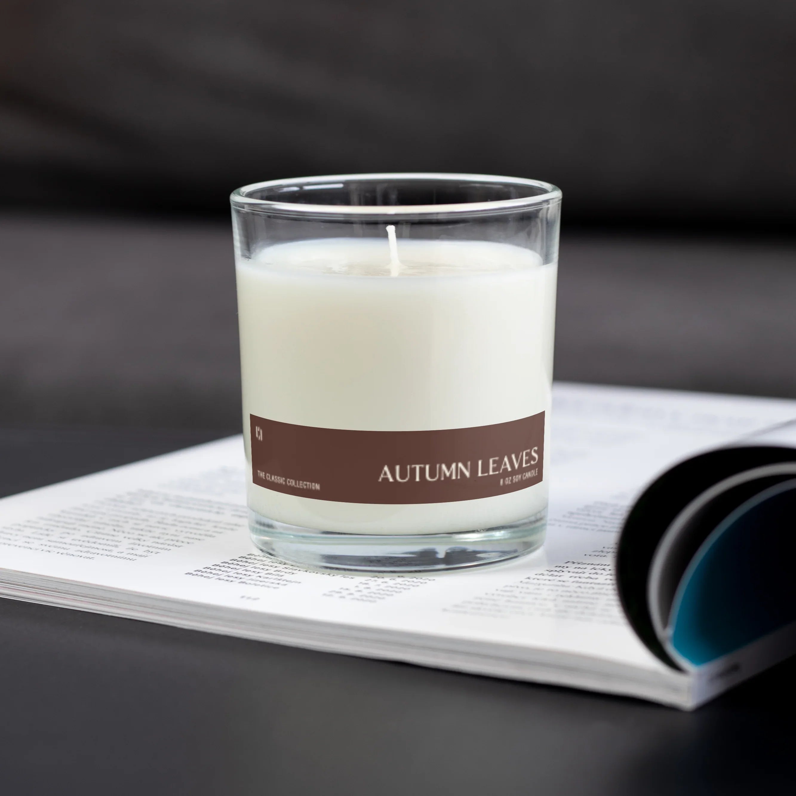 Autumn Leaves Soy Candle Pretty Honest Candles