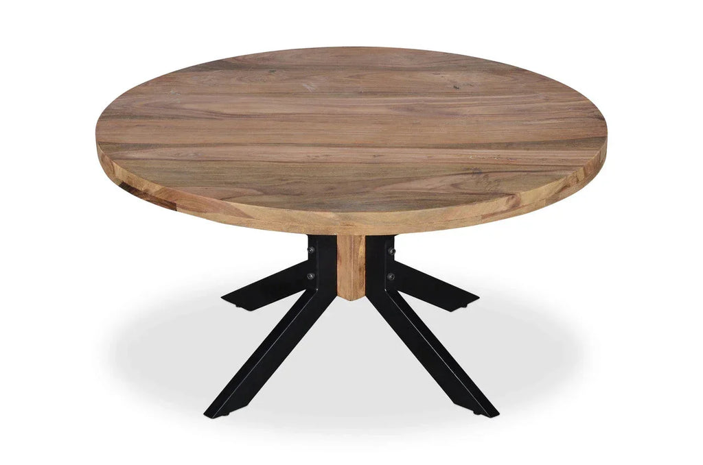 ROOT Sheesham Wood Round Coffee Table
