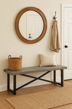 Raven Grey Dining bench