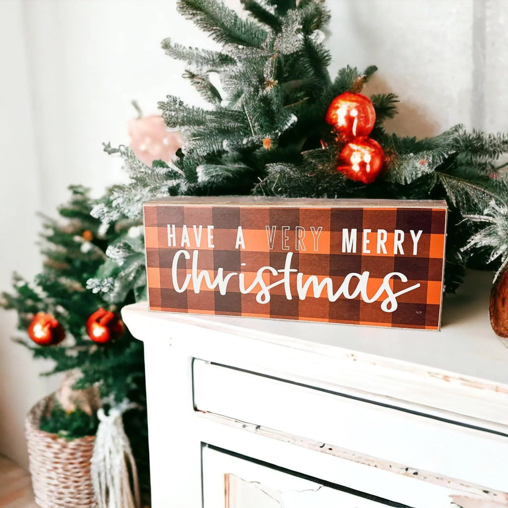Red Buffalo Christmas Sign Gia Roma
