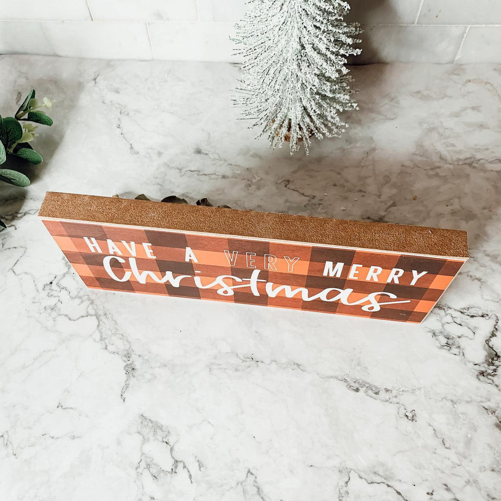Red Buffalo Christmas Sign Gia Roma