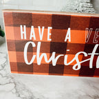 Red Buffalo Christmas Sign Gia Roma