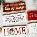 Red Buffalo Christmas Sign Gia Roma