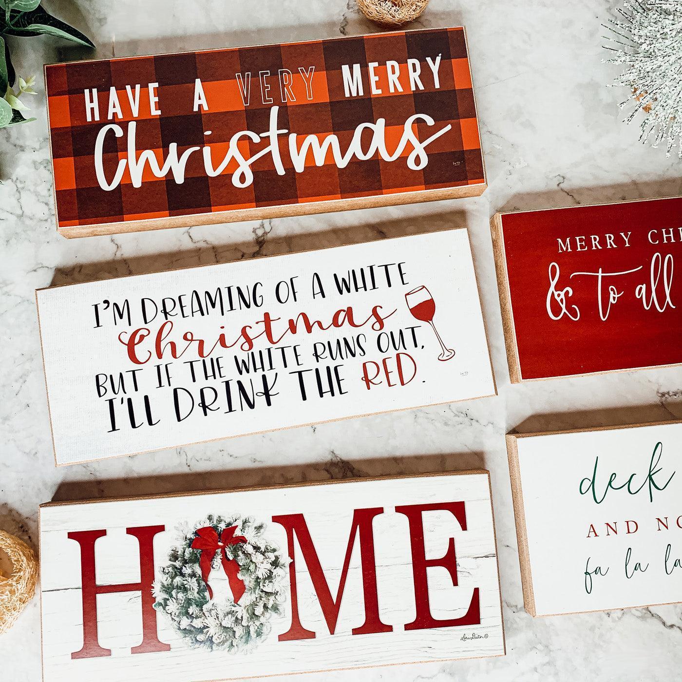 Red Buffalo Christmas Sign Gia Roma