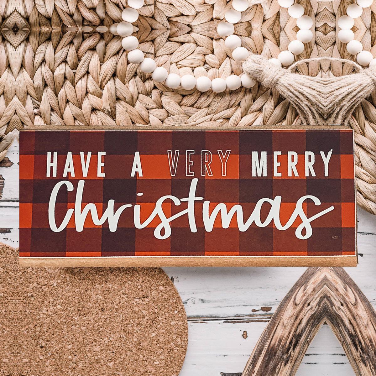 Red Buffalo Christmas Sign Gia Roma