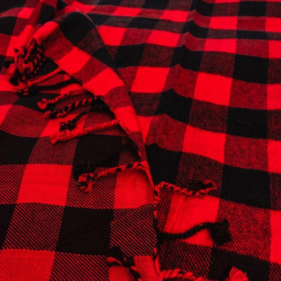Red Buffalo Throw Gia Roma