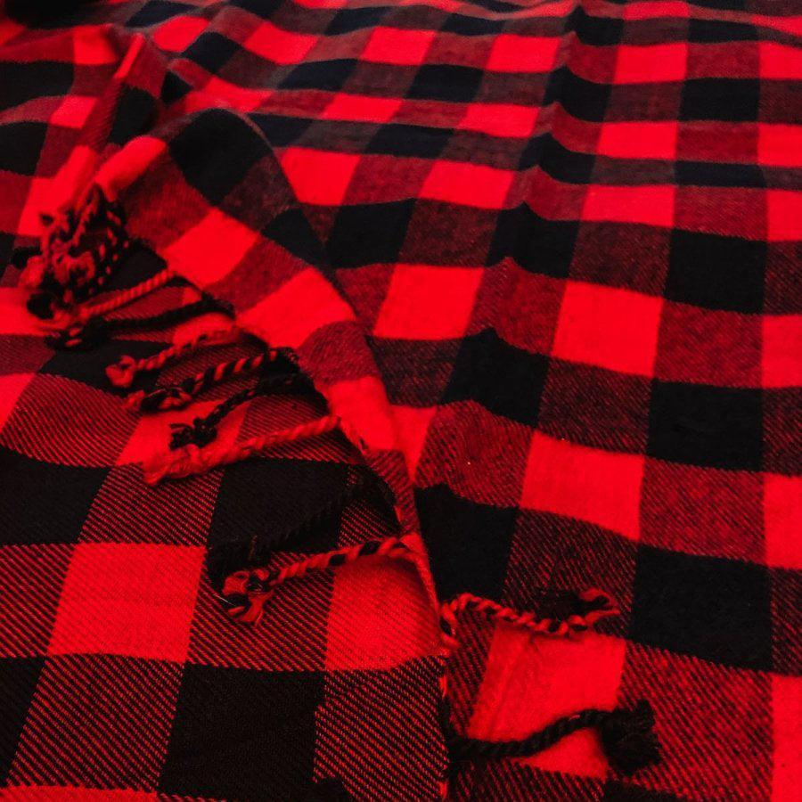 Red Buffalo Throw Gia Roma