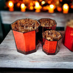 Red Candle Vase Gia Roma