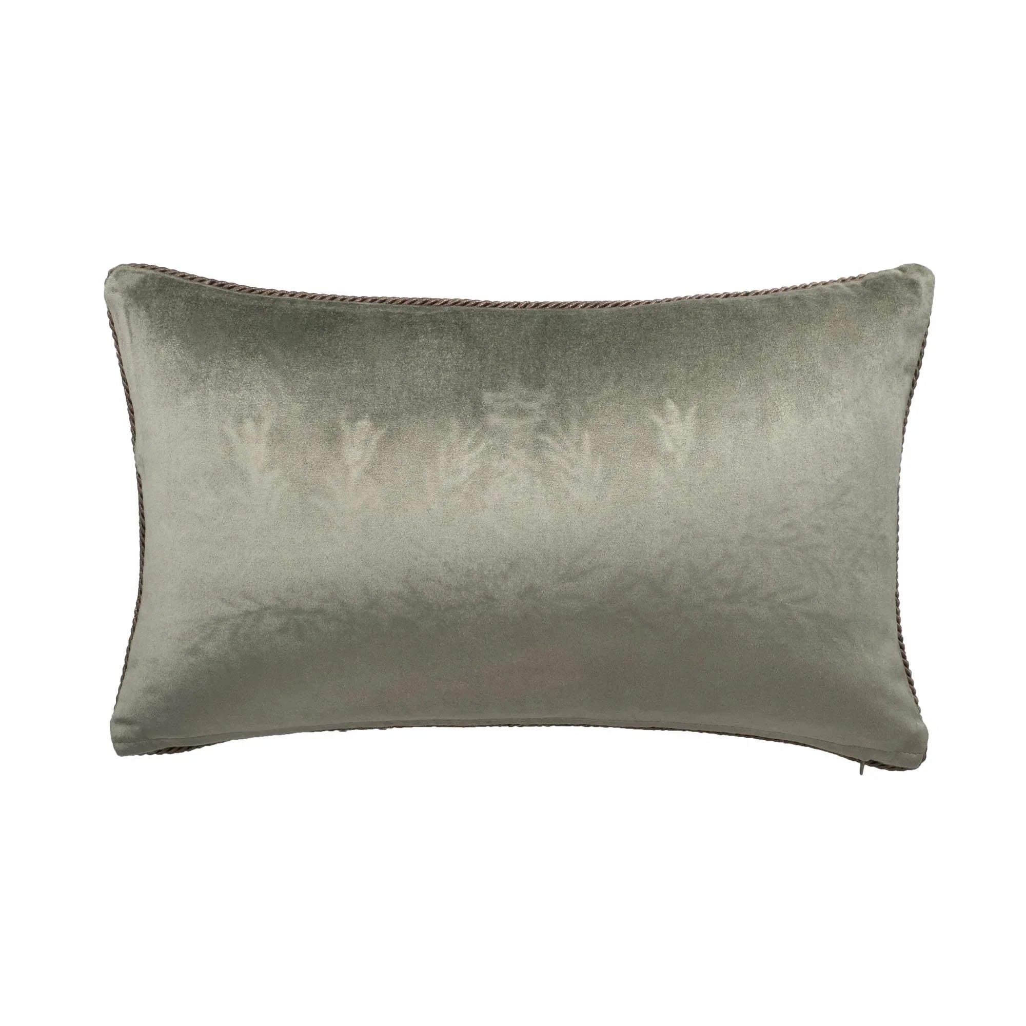 Regina Silk Velvet Throw Pillow Cover, 12 x 20