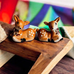 Reindeer Salt & Pepper Shakers Gia Roma