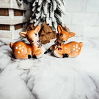 Reindeer Salt & Pepper Shakers Gia Roma