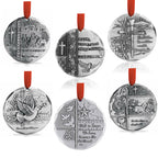 Bible Verse 6-Piece Ornament Set