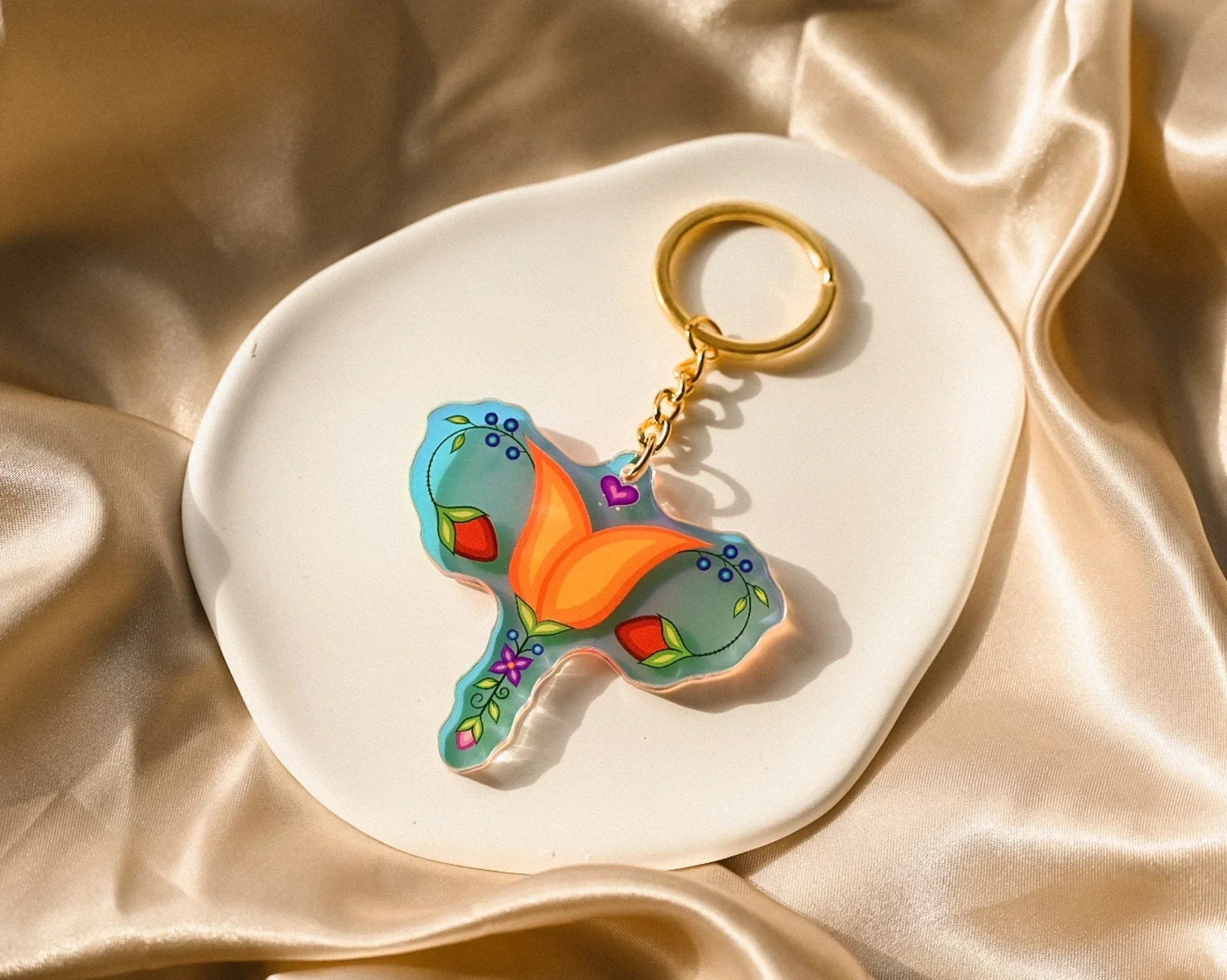 Reproductive Rights Keychain Bizaanide'ewin