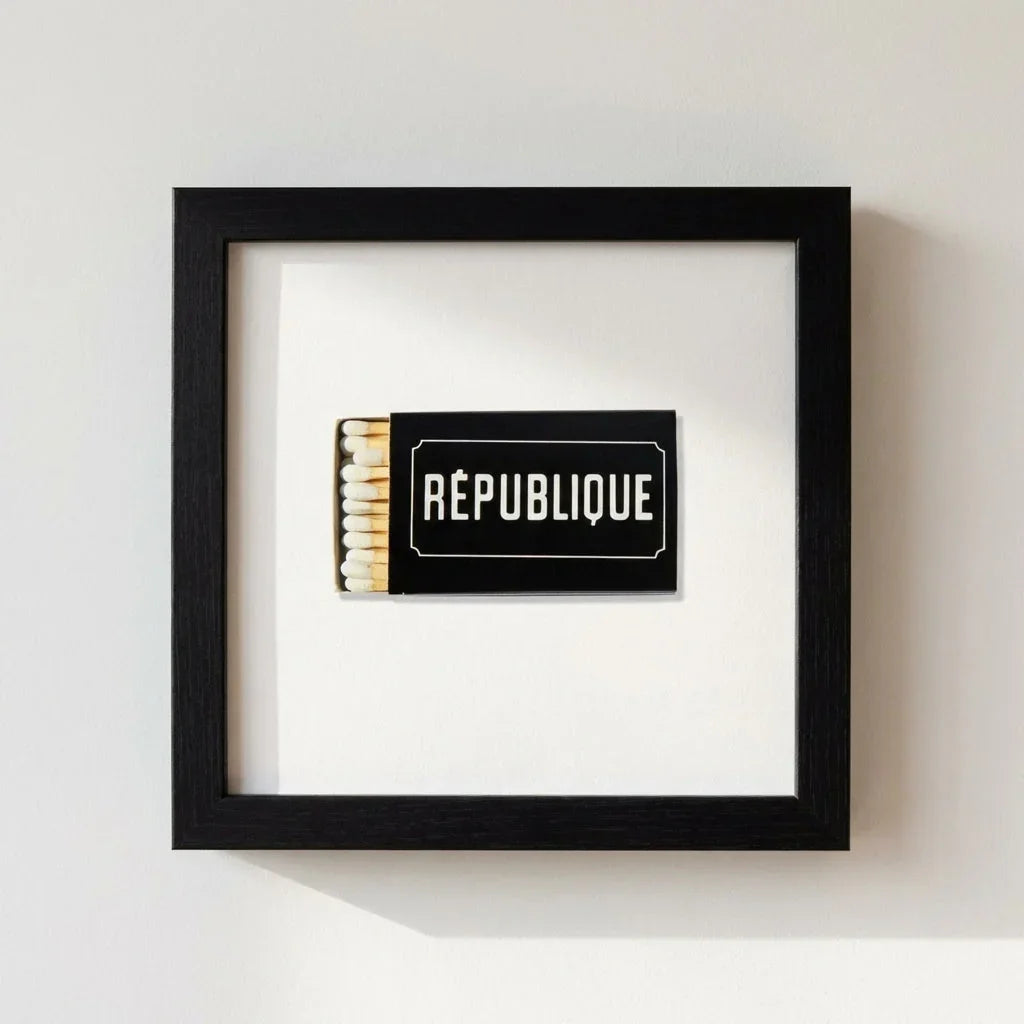 Republique Framed Print