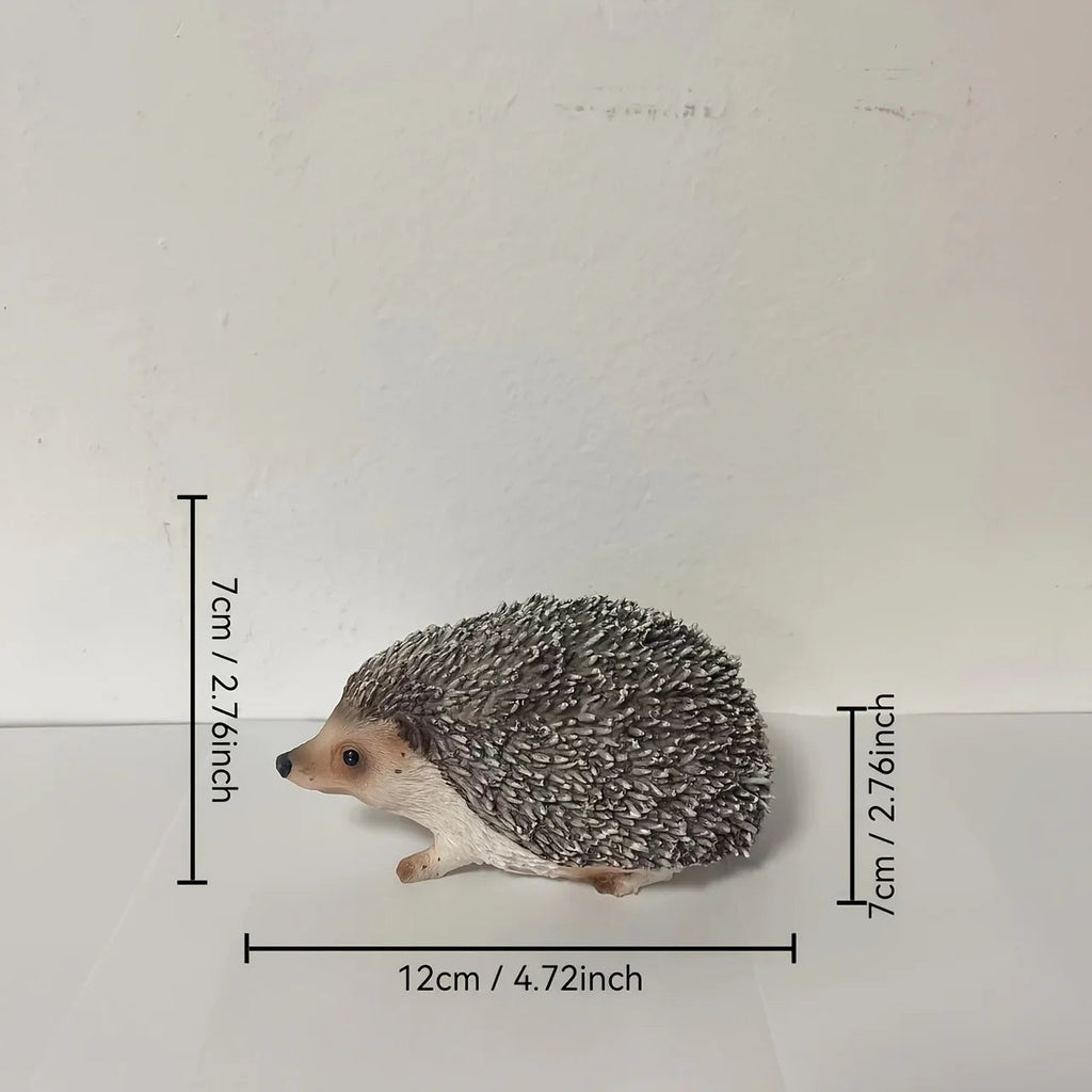 [Charming Hedgehog Statue] Resin Hedgehog Statue - Charming Outdoor/Indoor Decor for Living Room, Bedroom, Entryway, Garden - Realistic Fur Texture, Detailed Craftsmanship - Perfect Valentine's Day Gift & Home Decoration House Of Avana [[SKU:HOA-GSC-005]]