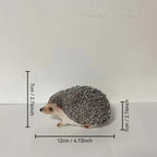 [Charming Hedgehog Statue] Resin Hedgehog Statue - Charming Outdoor/Indoor Decor for Living Room, Bedroom, Entryway, Garden - Realistic Fur Texture, Detailed Craftsmanship - Perfect Valentine's Day Gift & Home Decoration House Of Avana [[SKU:HOA-GSC-005]]