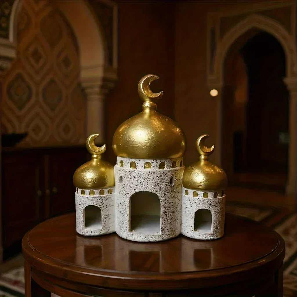 Resin Ornament - Golden Eid Decor