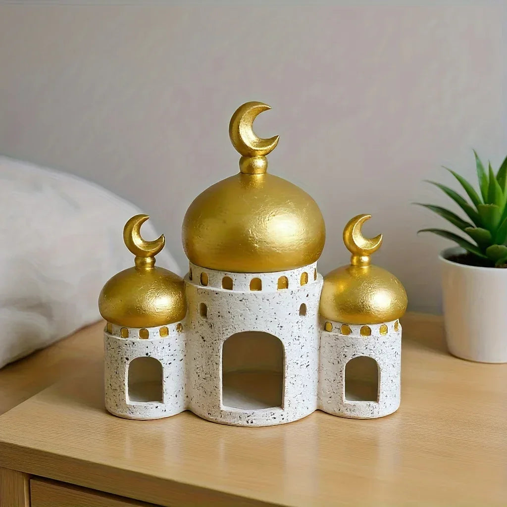 Resin Ornament - Golden Eid Decor