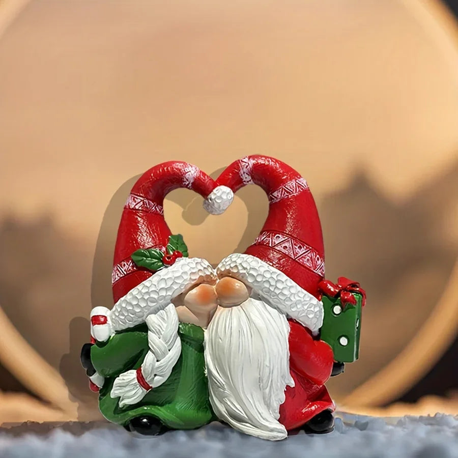 One Pack Christmas Resin Santa Claus Ornament Holiday Decoration Gift House Of Avana [[SKU:HOA-SCU-220]]