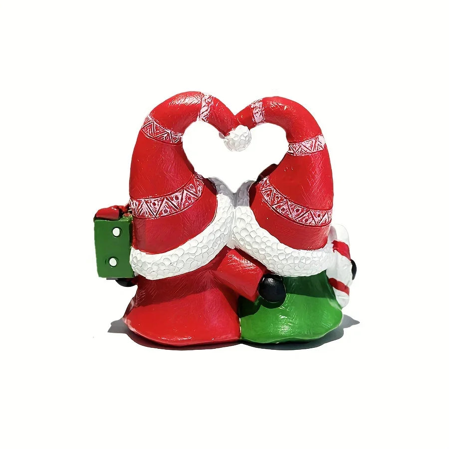 One Pack Christmas Resin Santa Claus Ornament Holiday Decoration Gift House Of Avana