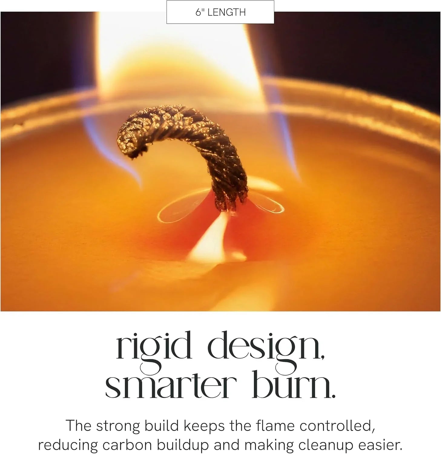 Rigid Curl Wicks, side view - House Of Avana