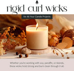Rigid Curl Wicks, front view - House Of Avana