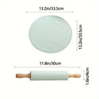 Rolling Pin - Silicone Round Set