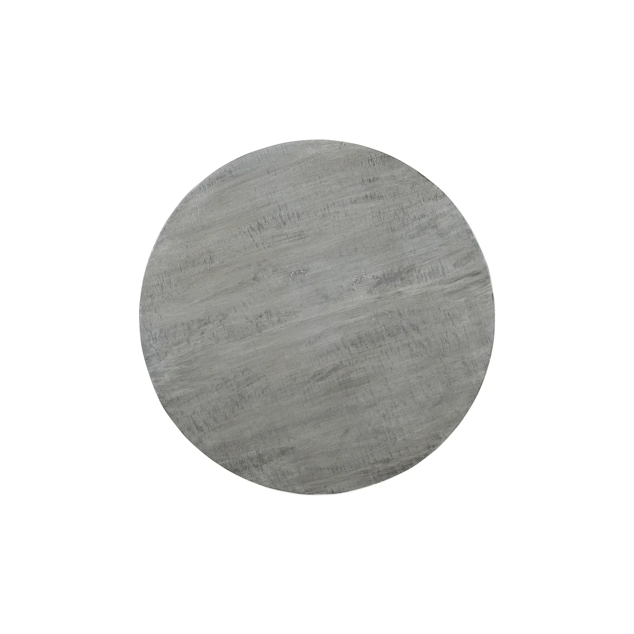 Root Grey Mango Wood Round Dining Table