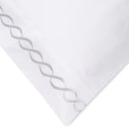 600 Thread Count Rope Embroidered Pillowcase Pair Mélange Home