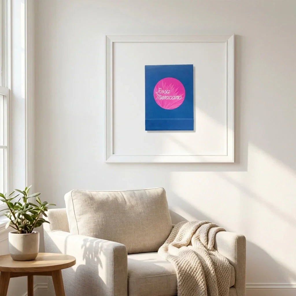 Rosa Mexicano Framed Print