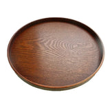 Round Wood Serving Tray – Rustic Elegance for Dining & Decor - House Of Avana