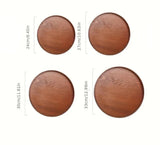 Round Wood Serving Tray – Rustic Elegance for Dining & Decor - House Of Avana
