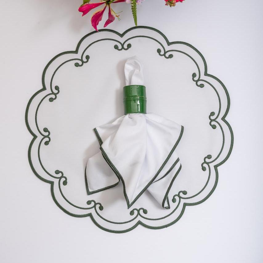 Straight Trim Cotton Napkin