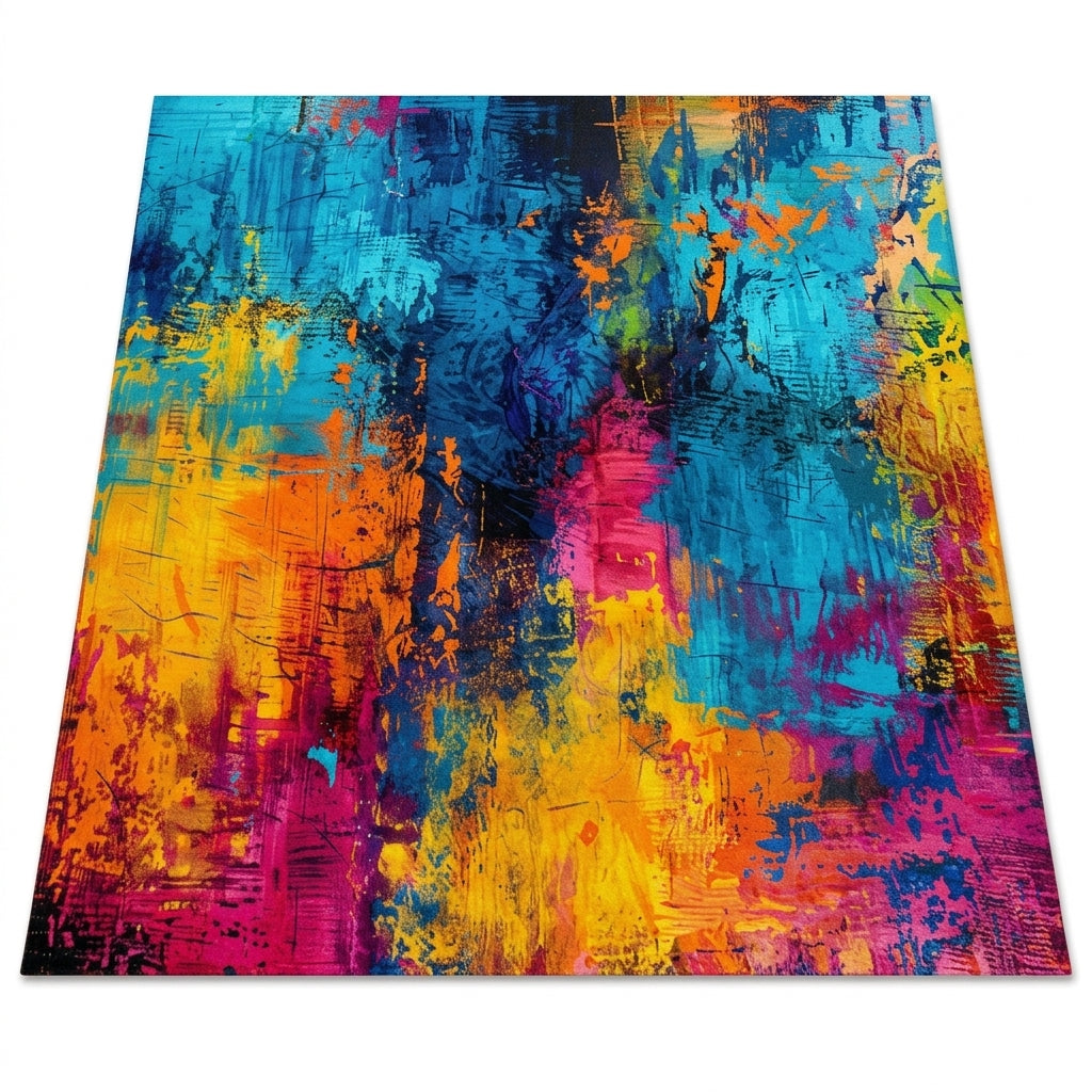 Premium Abstract Plush Multi-Purpose Rug