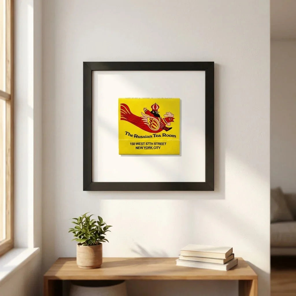 Russian Tea Room Framed Print