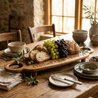 House of Avana Gather Eat Enjoy Mango Wood Platter