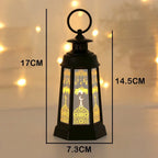 Table Lamp - LED Islamic Moon Pattern