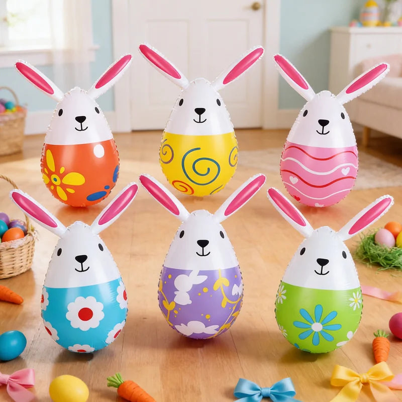 Easter Decor - Colorful Inflatable Set