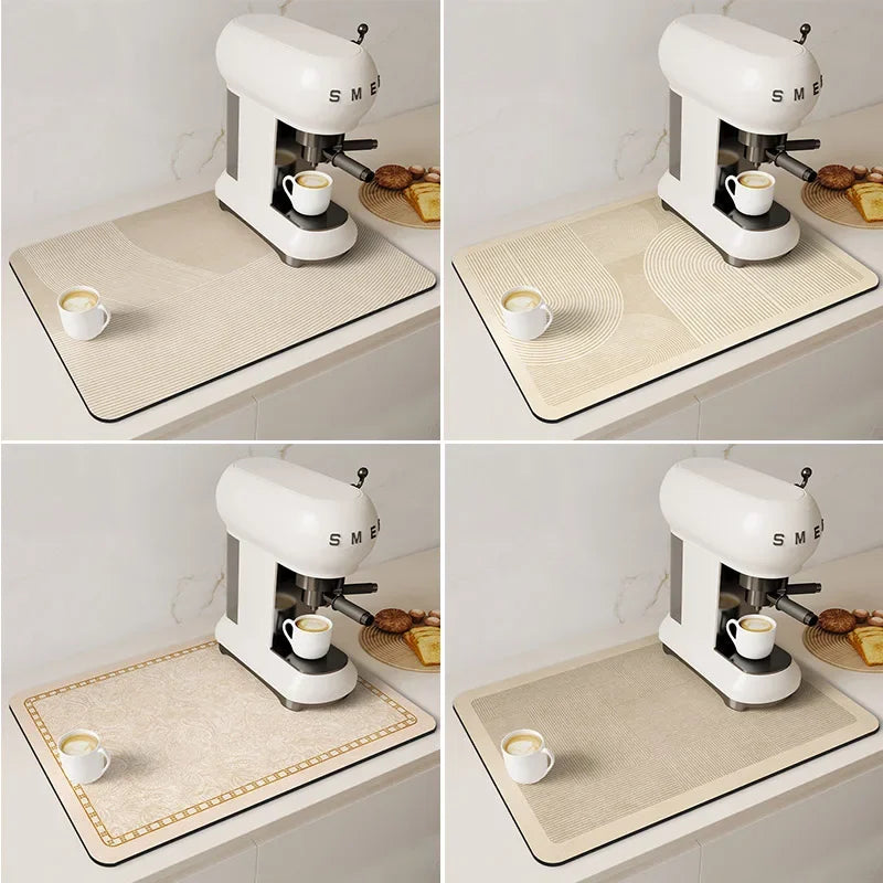 Dish Mat - Super Absorbent Microfiber Large