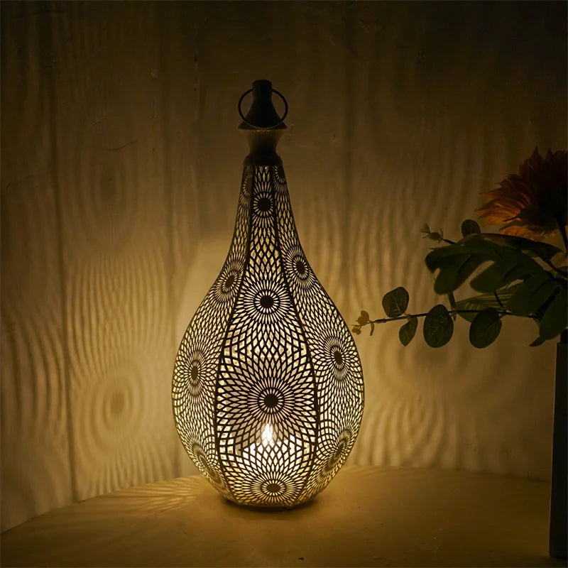 Candle Holder - Moroccan Metal Lantern