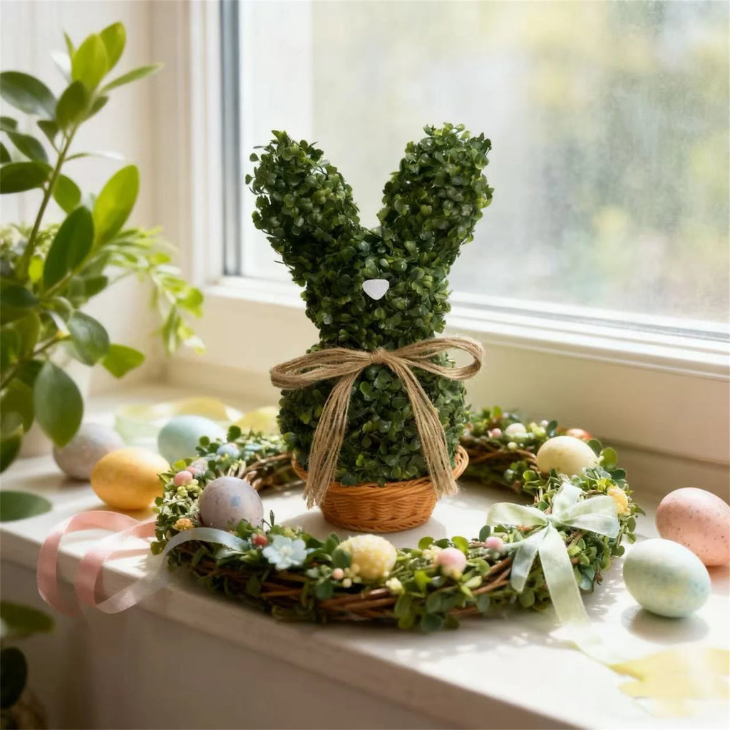 Ornament - Decorative Green Wicker