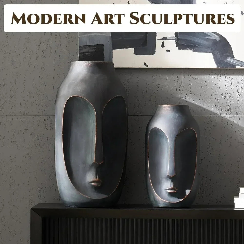 20 Inches Tall Large Statue, Garden Sculpture & Statues, Modern Art Sculpture, Artificial Stone Figures,Sculptures - House Of Avana