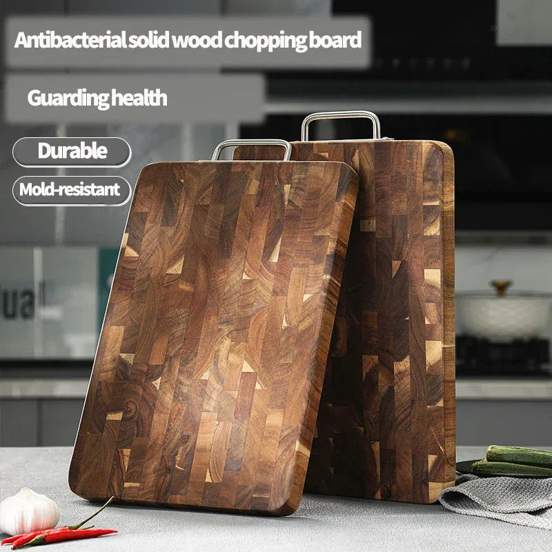 Chopping Board - Antibacterial Acacia Wood Wooden