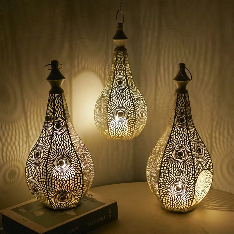 Candle Holder - Moroccan Metal Lantern