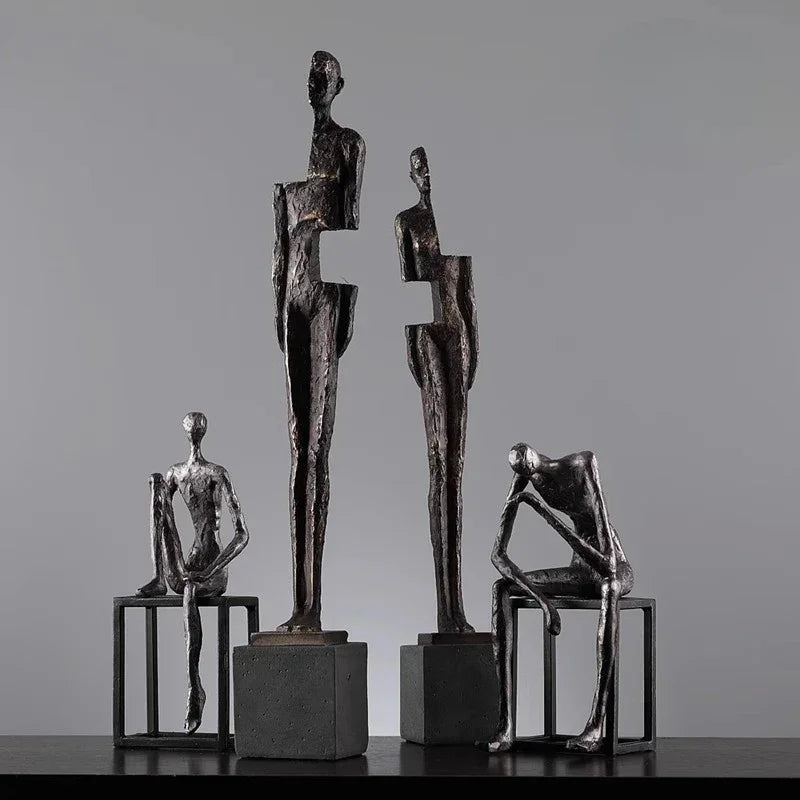 Retro TV Cabinet - Brown Wooden Storage